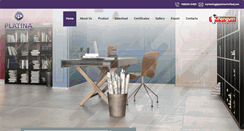Desktop Screenshot of platinavitrified.com