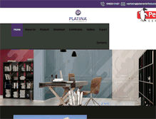 Tablet Screenshot of platinavitrified.com